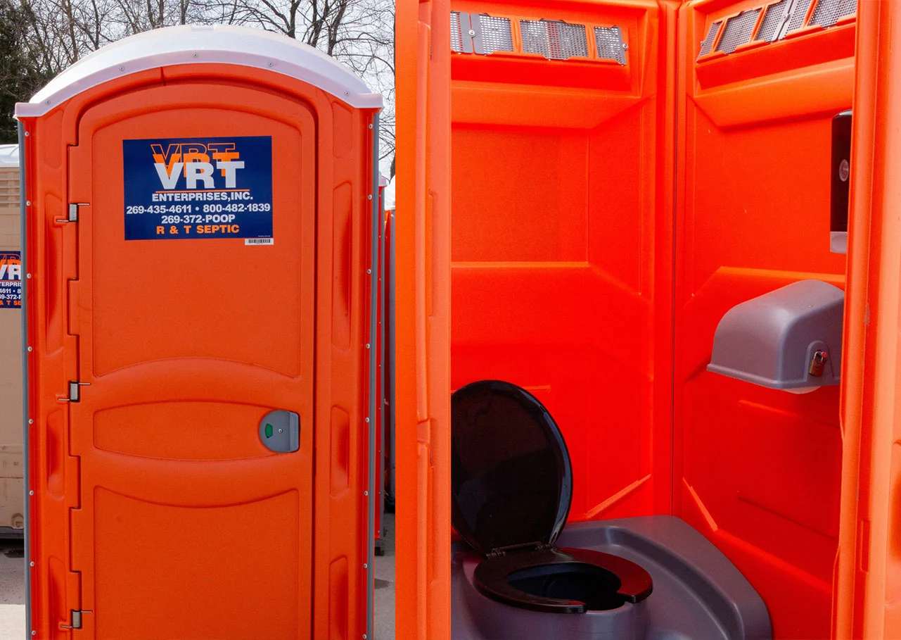 construction site portable toilets