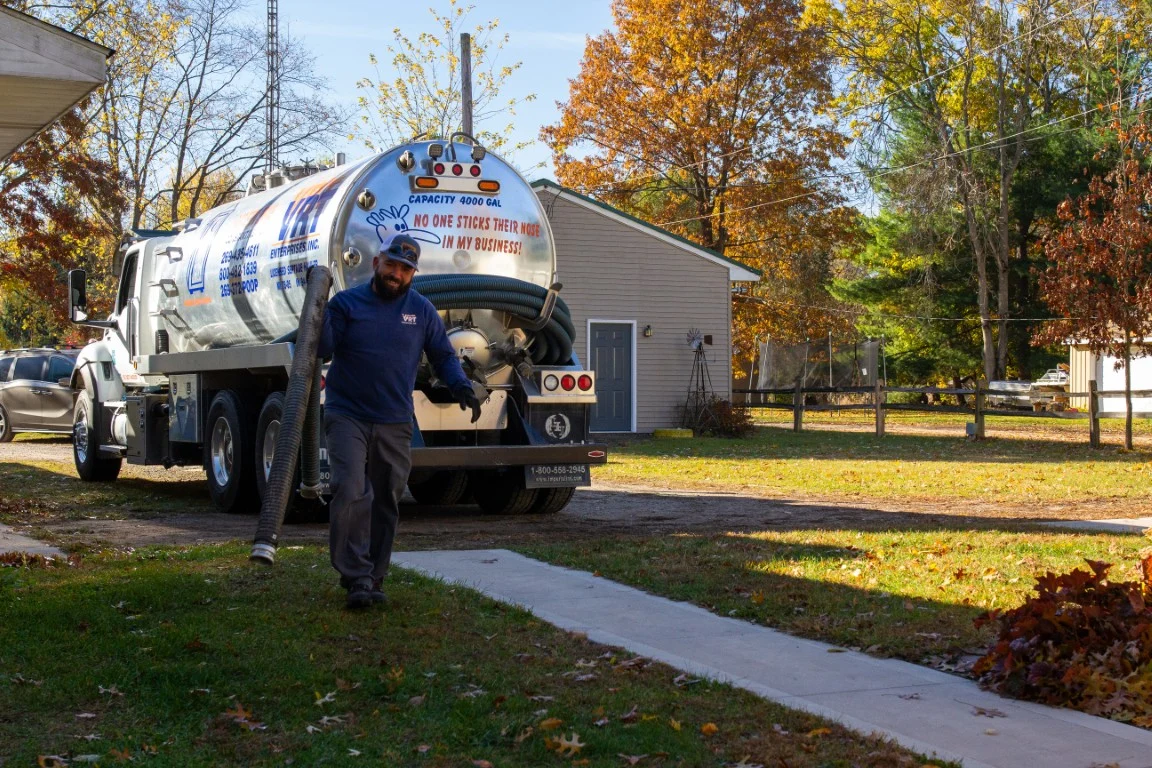 Septic Service Edwardsburg MI | VRT Enterprises Septic service in Edwardsburg MI — VRT Enterprises septic pumping and cleaning for residential and commercial properties